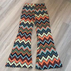 NWOT Golden Black palazzo pants